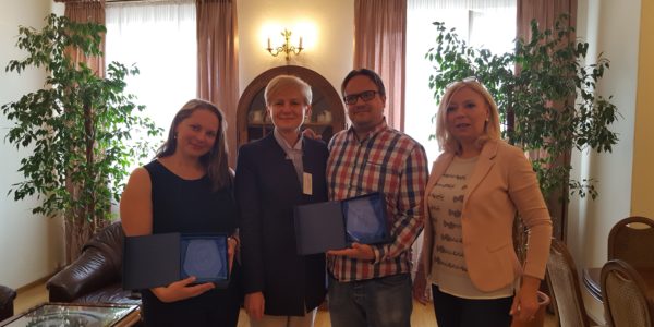 Goście z Łotwy oraz Finlandii w siedzibie Okręgowej Izby w Warszawie