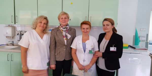 Spotkanie z Kadrą zarządzającą oraz pielęgniarkami Instytutu Onkologii w Warszawie przy ul. Roentgena 5