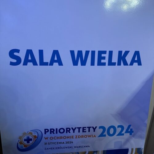 Konferencja „Priorytety w Ochronie Zdrowia 2024”- Zamek Królewski