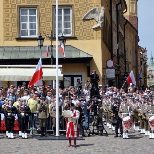 Obchody Konstytucji 3 maja – Plac Zamkowy w Warszawie
