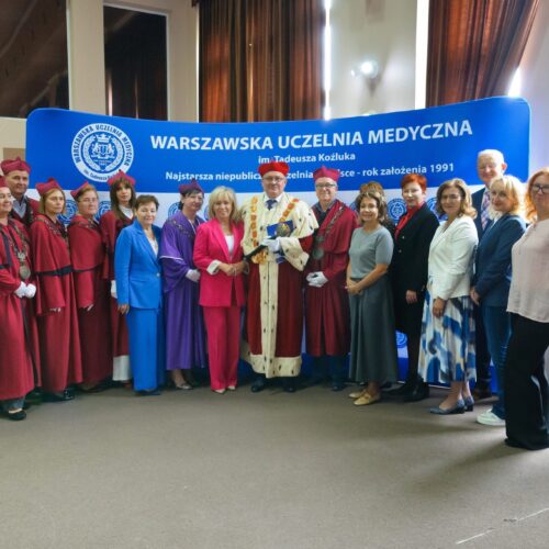 28.09.2024r. Inauguracja Roku Akademickiego 2024/2025 w Warszawskiej Uczelni Medycznej im. Tadeusza Koźluka