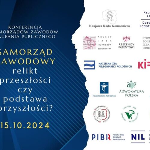 15.10.2024 r.Konferencja samorządów zawodów zaufania publicznego