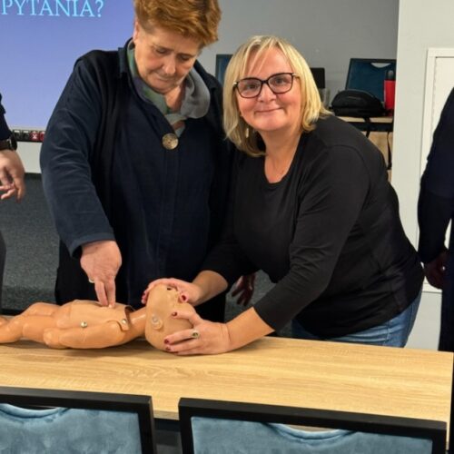 08.10.2024 r. Spotkanie edukacyjne ,, Pielęgniarka w sytuacjach nagłych w życiu codziennym”