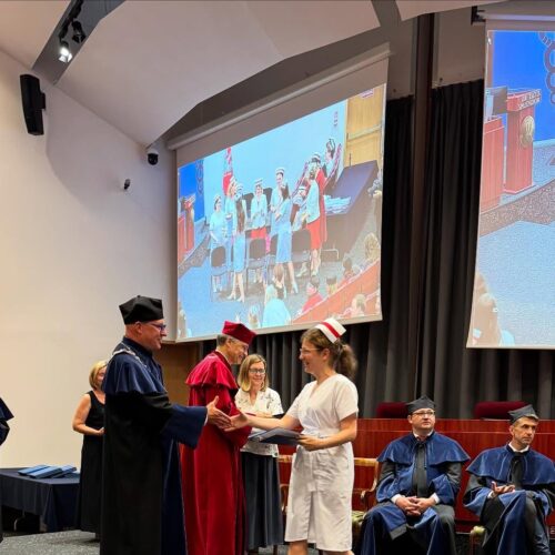 Uroczyste dyplomatorium i czepkowanie na Warszawskim Uniwersytecie Medycznym- 24.07.2025 r