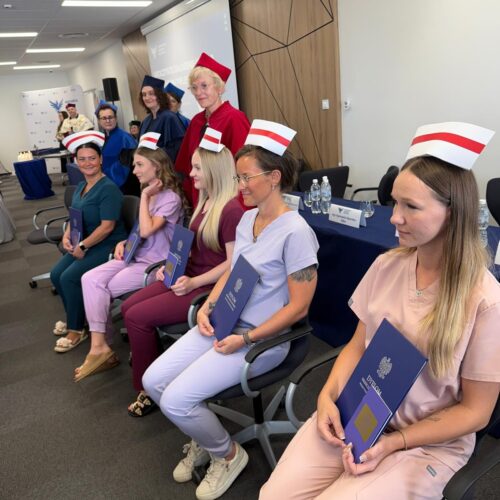 Warszawska Akademia Medyczna  Nauk Stosowanych – czepkowanie – 29.07.2025 r.