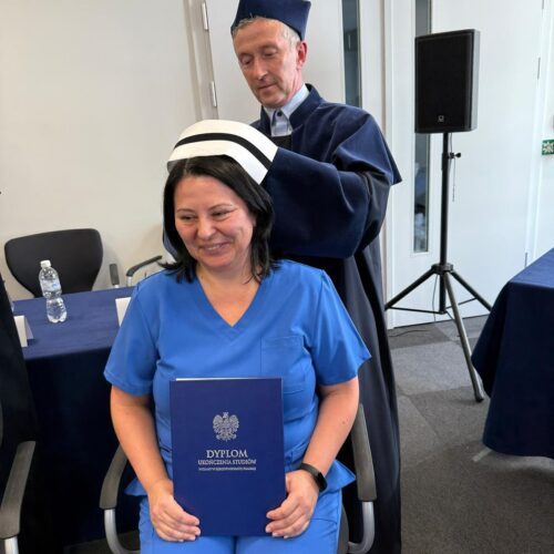 Warszawska Akademia Medyczna  Nauk Stosowanych – czepkowanie – 29.07.2025 r.