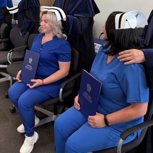 Warszawska Akademia Medyczna  Nauk Stosowanych – czepkowanie – 29.07.2025 r.