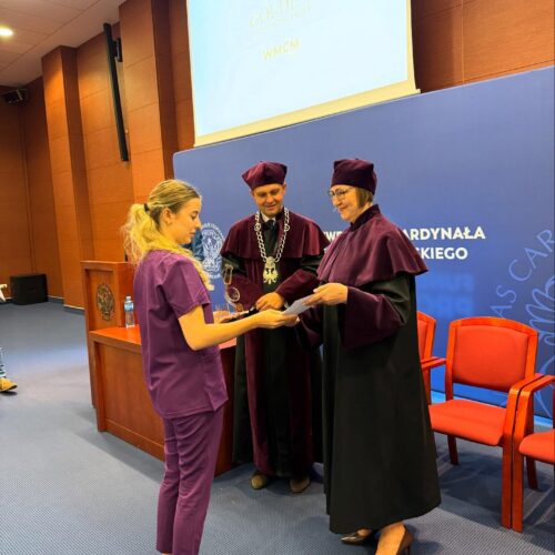 WMCM Uniwersytetu Kardynała Stefana Wyszyńskiego – czepkowanie 06.08.2025 r.