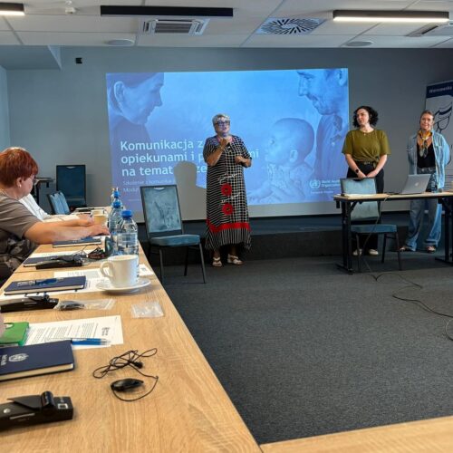 11.08.2025 r. -warsztaty „Komunikacja z pacjentem na temat szczepień”