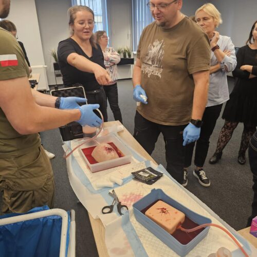 10.10.2025 r. -szkolenie z medycyny taktycznej