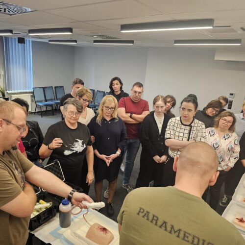 10.10.2025 r. -szkolenie z medycyny taktycznej