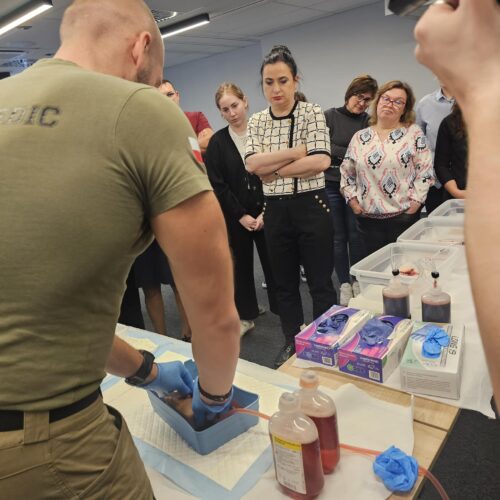 10.10.2025 r. -szkolenie z medycyny taktycznej