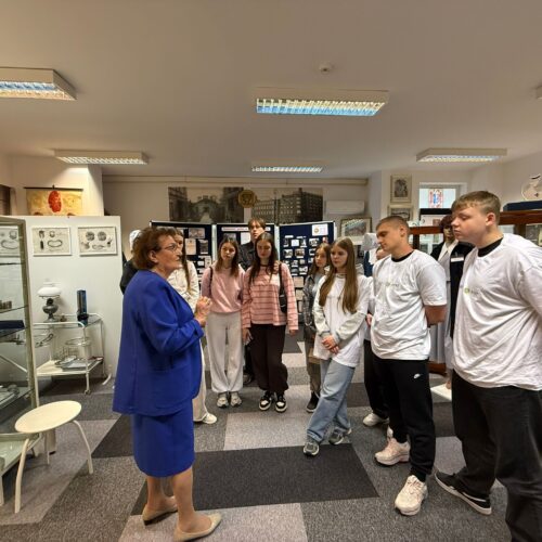 22.10.2025 r. -wizyta absolwentów z Międzynarodowej Akademii Nauk Stosowanych w Łodzi