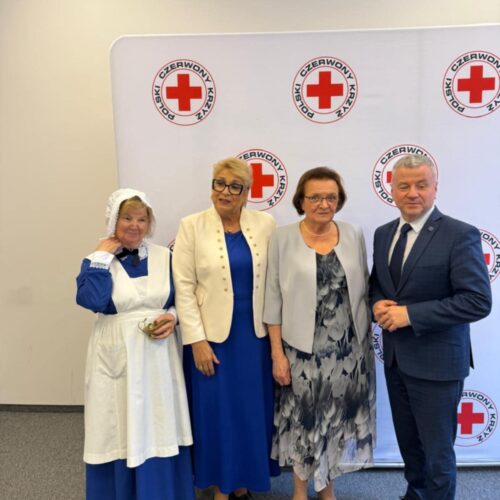 08.10.2025 r. – uroczyste  uhonorowanie medalem Florence Nighingale Krystyny Wolskiej-Lipiec