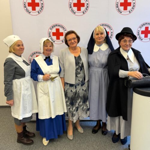 08.10.2025 r. – uroczyste  uhonorowanie medalem Florence Nighingale Krystyny Wolskiej-Lipiec