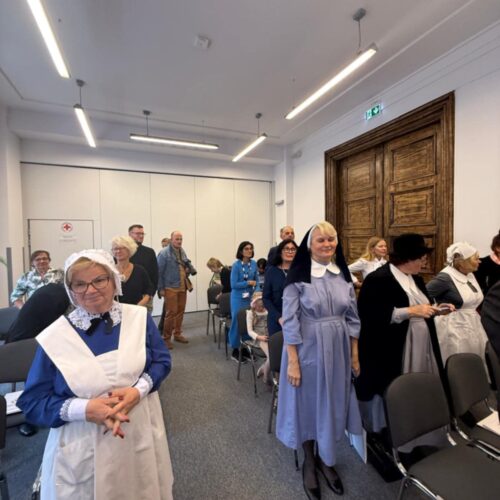 08.10.2025 r. – uroczyste  uhonorowanie medalem Florence Nighingale Krystyny Wolskiej-Lipiec