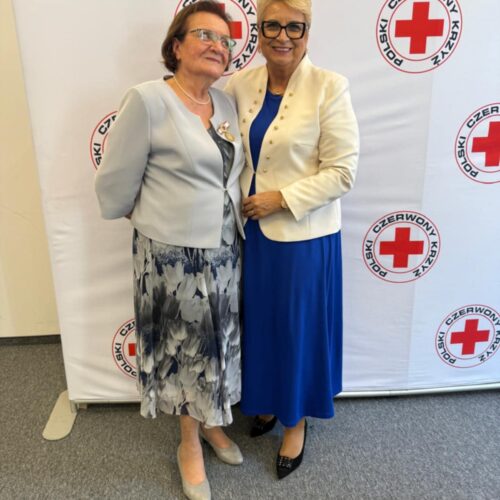 08.10.2025 r. – uroczyste  uhonorowanie medalem Florence Nighingale Krystyny Wolskiej-Lipiec