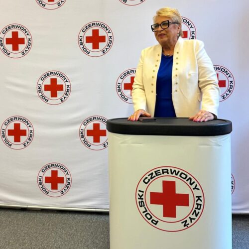 08.10.2025 r. – uroczyste  uhonorowanie medalem Florence Nighingale Krystyny Wolskiej-Lipiec