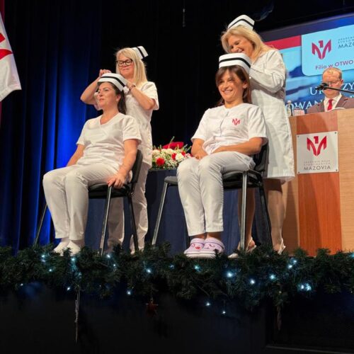 12.01.2026 r. Uroczyste Czepkowanie Absolwentów Pielęgniarstwa Akademii Nauk Stosowanych Mazovia