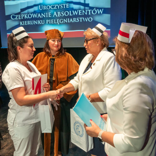 12.01.2026 r. Uroczyste Czepkowanie Absolwentów Pielęgniarstwa Akademii Nauk Stosowanych Mazovia