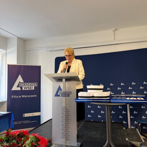 13.03.2026r.uroczystość wręczenia dyplomów absolwentom kierunku pielęgniarstwo w warszawskiej filii Lubelska Akademia WSEI